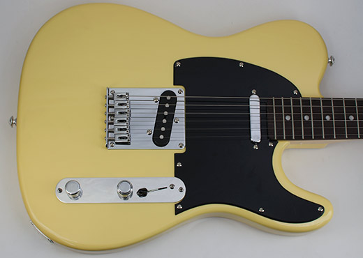 RockRabbit Angled S1 Tele Plate on a Telecaster Guitar