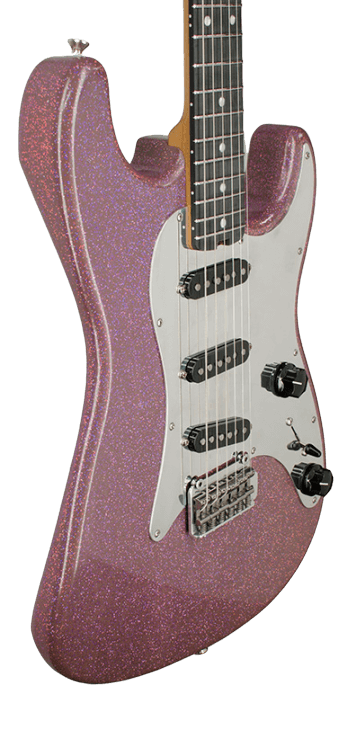 Purple Sparkly Basic Bitch Guitar animation